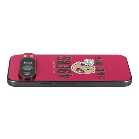 NFL San Francisco 49ers Helmet Pixel 9 Pro XL Skin